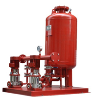 Booster water supply jockey fire pump set
